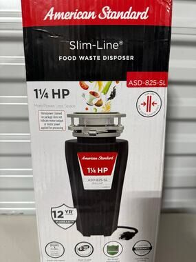American Standard Slim-Line 1.25HP Garbage Disposer (Model ASD-825-SL)